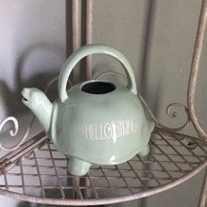 Rae Dunn watering turtle